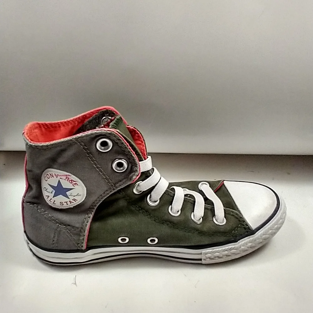 Converse Chuck Taylor All Star Green Easy Sneakers Kid's sz 3.